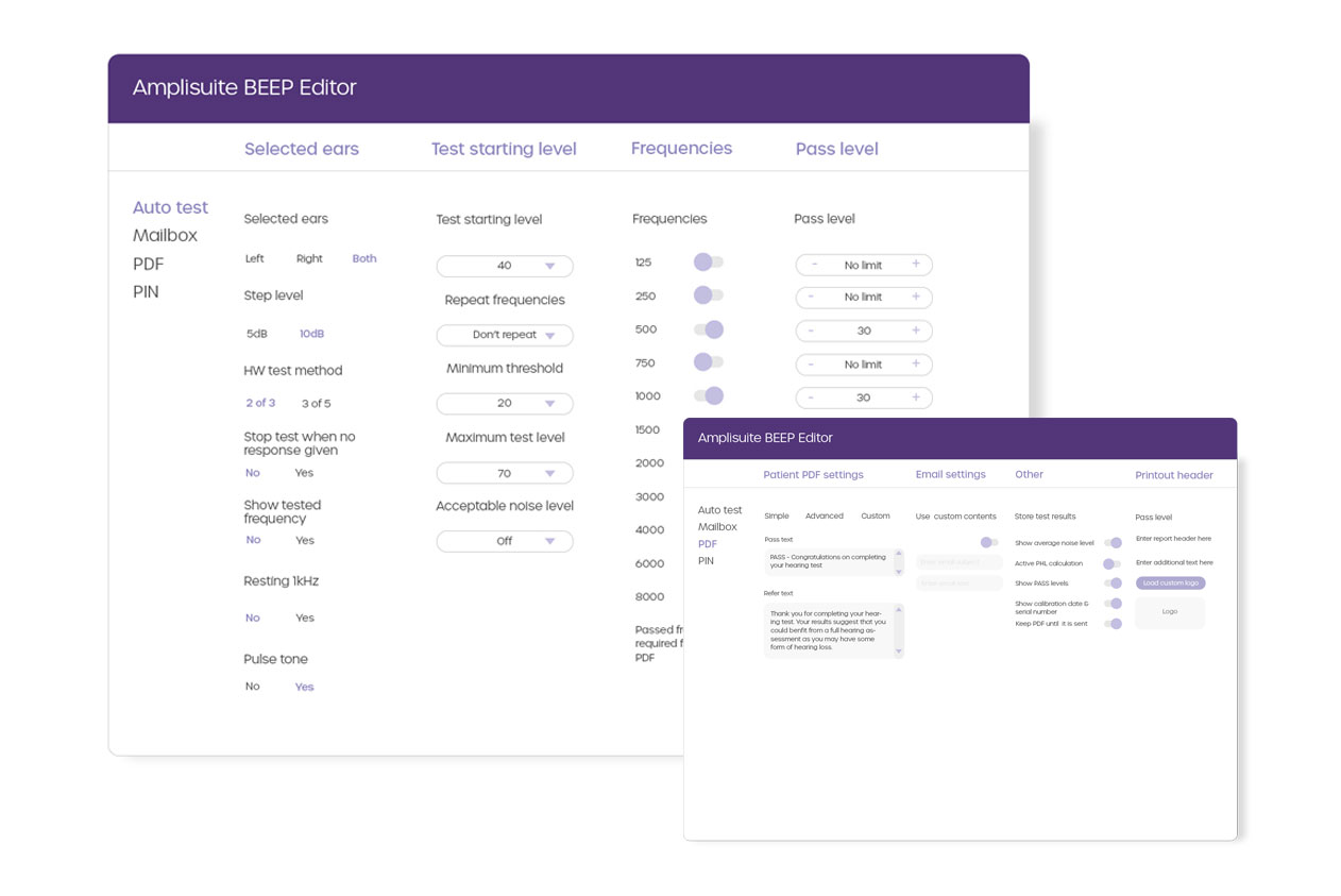 amplivox-beep-ui-customisation