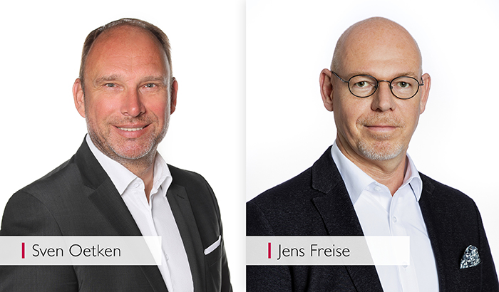 Zwei Neuzugänge im Vertrieb bei Bernafon, Juli 2021