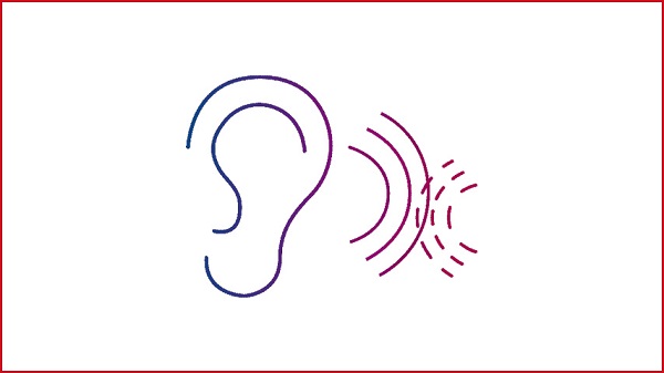 Illustration, der illustrere et øre, hvor feedback elimineres takket være Bernafon Hybrid Feedback Canceller™
