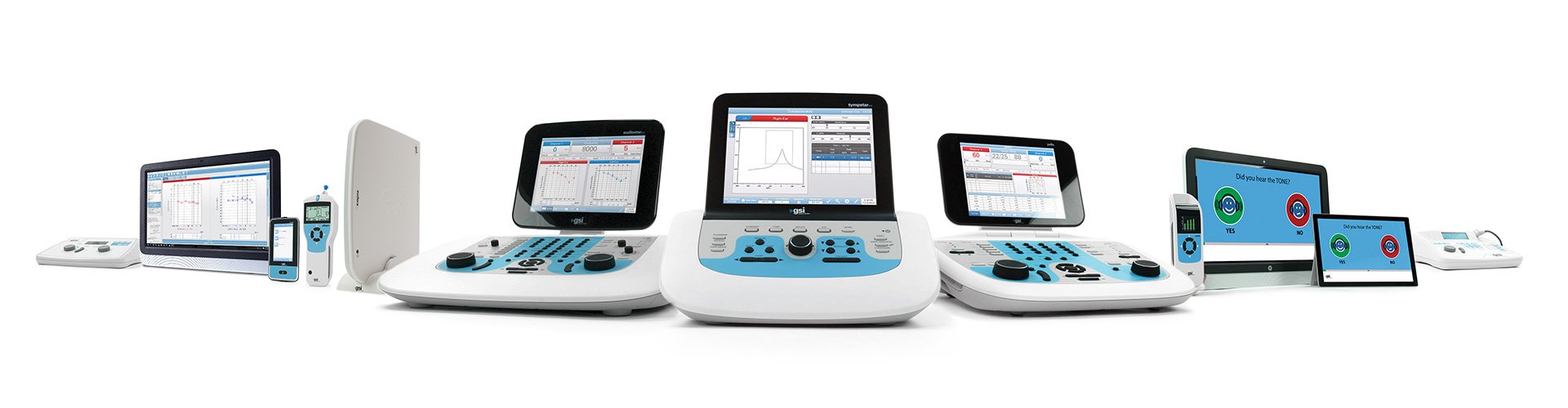 Als führender Audiometerhersteller bieten wir eine breite Auswahl an medizinischen Geräten