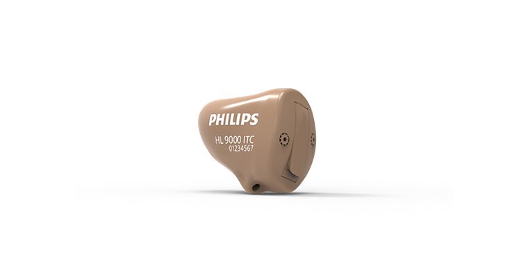 Philips HearLink in-the-canal in-the-ear hearing aid (ITC)