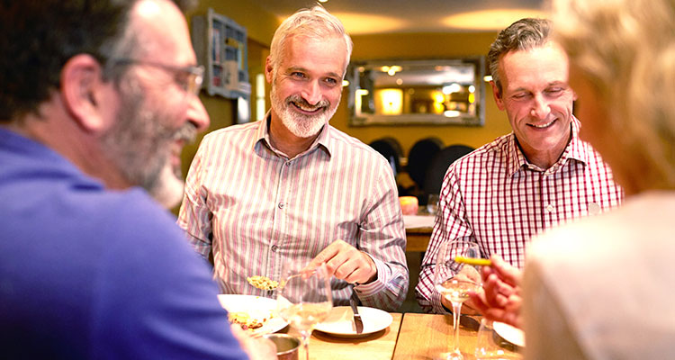 You might have hearing loss if you find yourself straining to hear conversations in social situations like in a restaurant. 