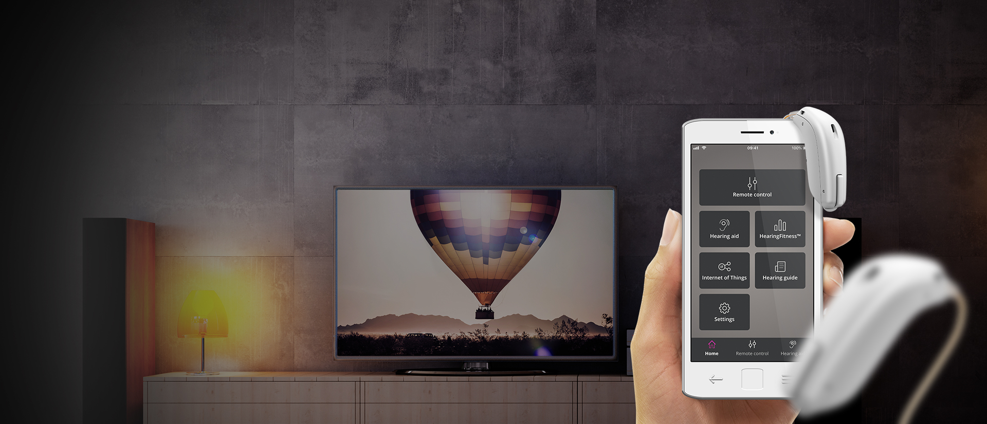 Oticon ON Discover our Bluetooth® hearing aid app Oticon