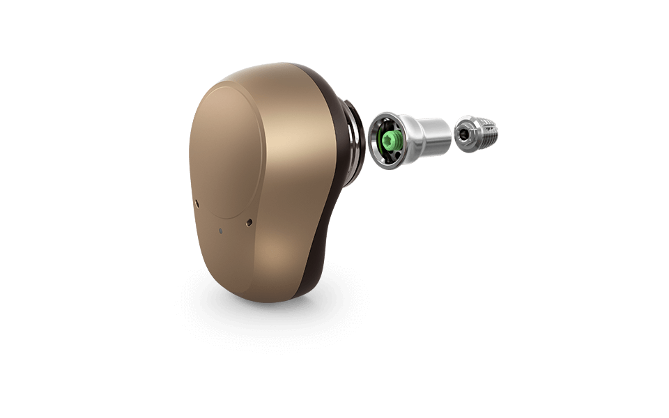 The Ponto implant system has a pure medical-grade titanium surface, which has been proven for bone anchored hearing surgery.