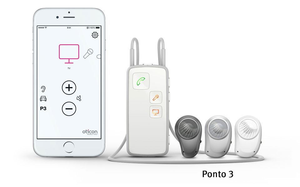Ponto 3 and the Oticon Medical Streamer