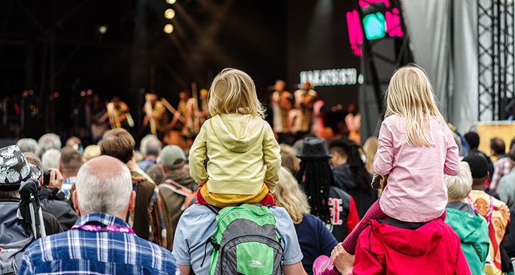 You should protect your hearing when exposed to very loud sounds like at a concert to avoid hearing loss later in life
