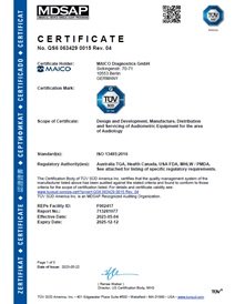 MDSP Zertifikat
