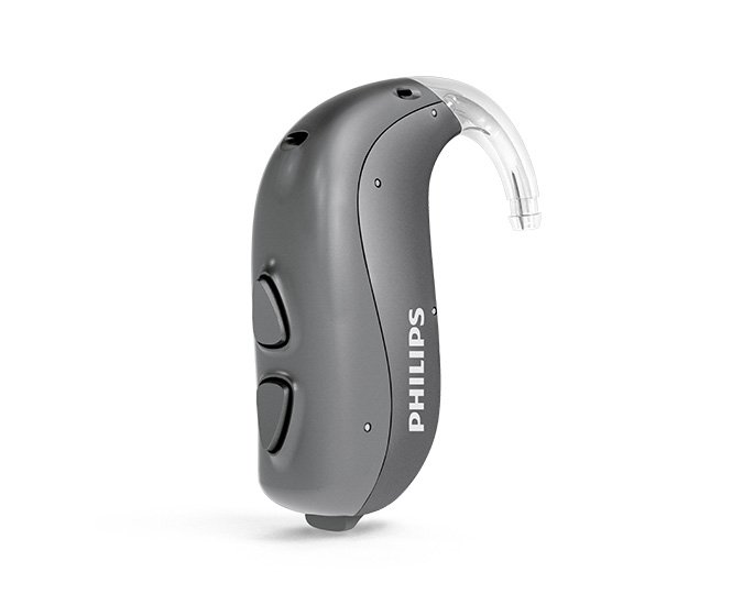 Philips HearLink補聴器の耳かけ型スタイル、BTE PP
