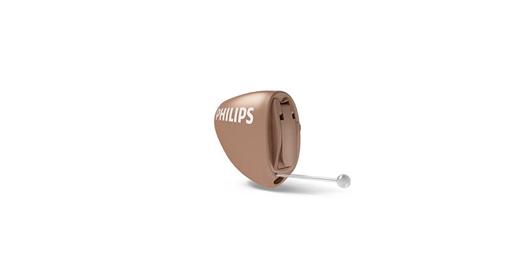 Philips HearLink completely-in-canal in-the-ear hearing aid (CIC)