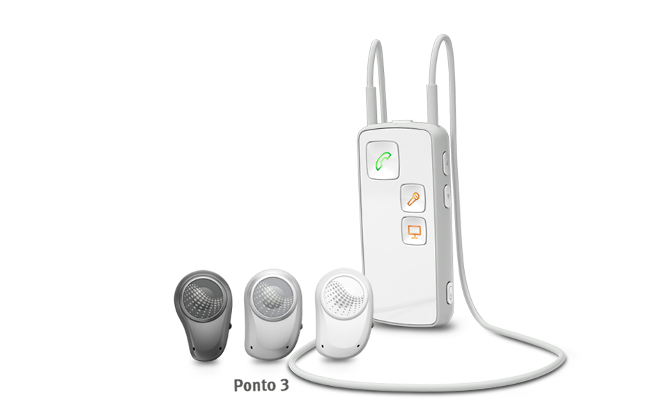 The Oticon Medical Streamer offers a discreet solution for connecting with Ponto.