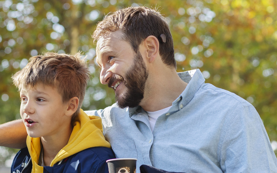 Most Ponto users quickly get used to the idea of snapping on their Ponto sound processor in the morning to switch on more sound.