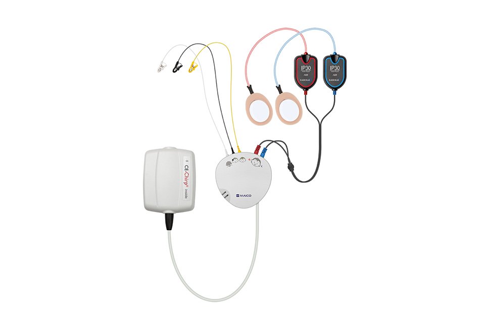 MB 11 Classic ABR Hearing Screening Device with CE-Chirp and attachments