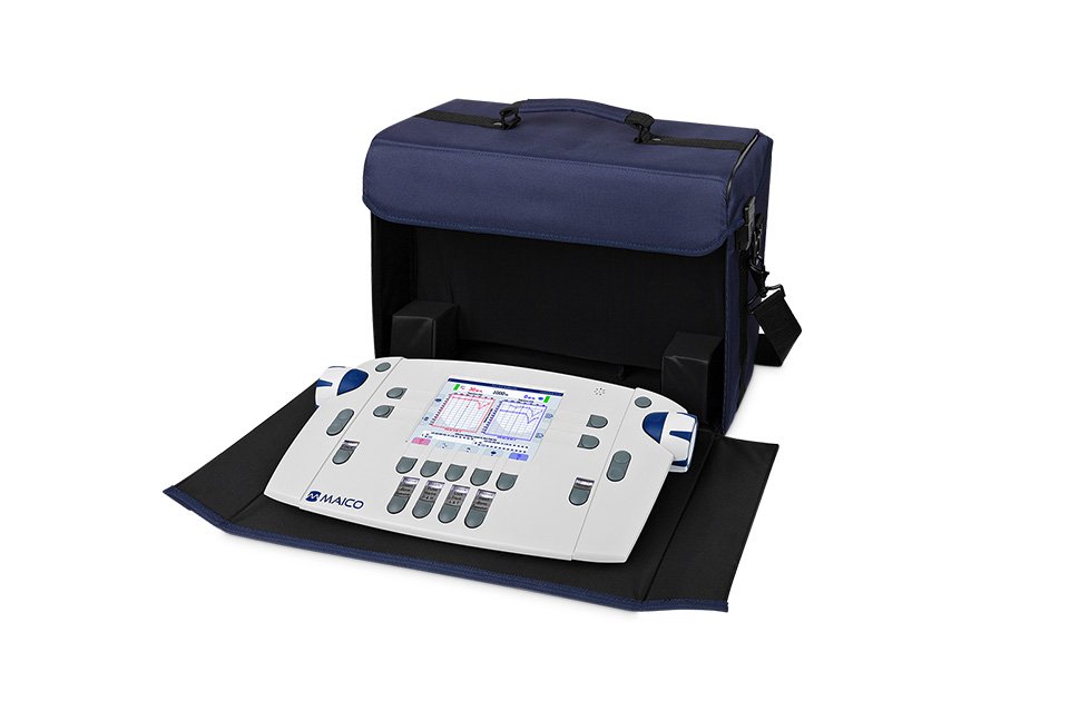MAICO MA 42 Two-Channel Diagnostic Audiometer with Carry Case