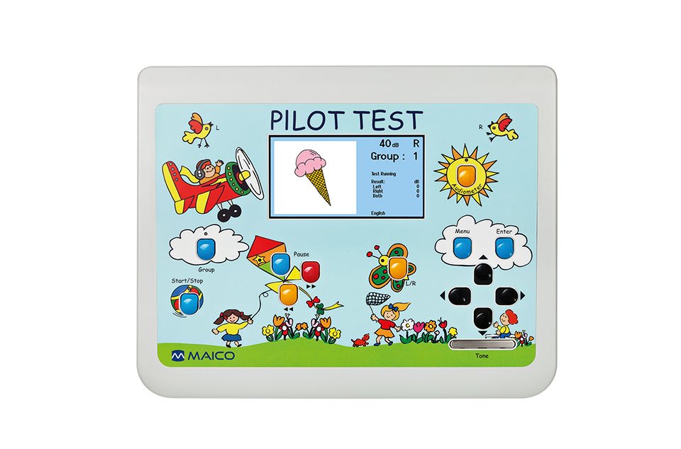 PILOT TEST Pure Tone Audiometer with Select Picture Audiometry